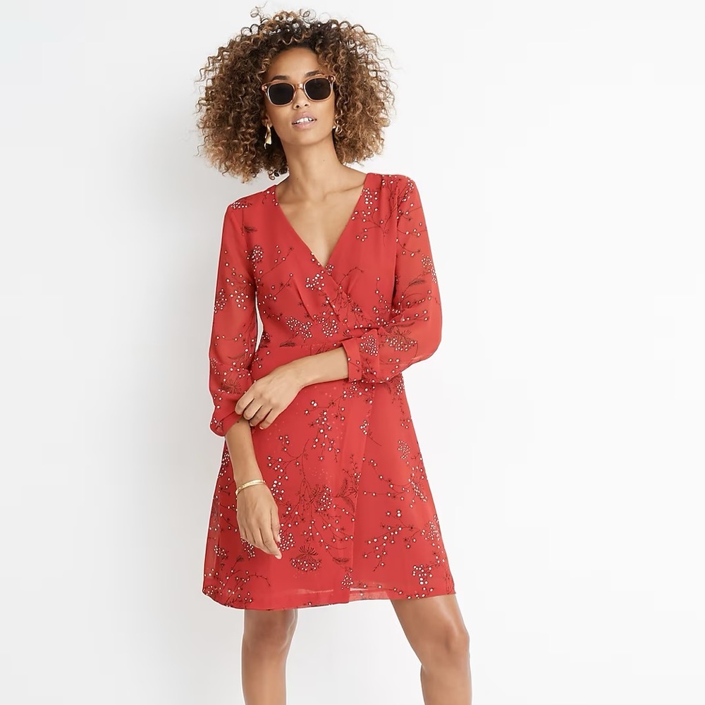 Madewell Faux Wrap Dress